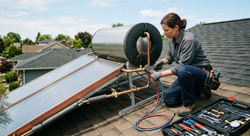Solar Water Heater Repair in Katy, TX