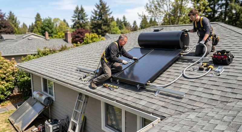 Solar Water Heater Replacement in Austin, TX