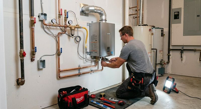 Tankless Heater Installation in San Antonio, TX