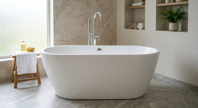 Acrylic Bathtub Installation in Venice, FL