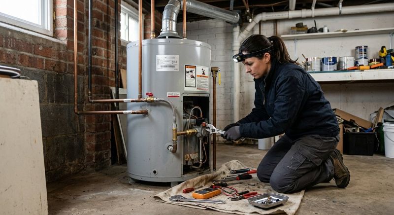 Gas Water Heater Repair in Fredericksburg, VA