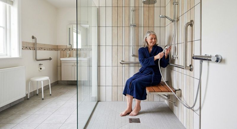 Handicap Shower Installation in West Chester, PA