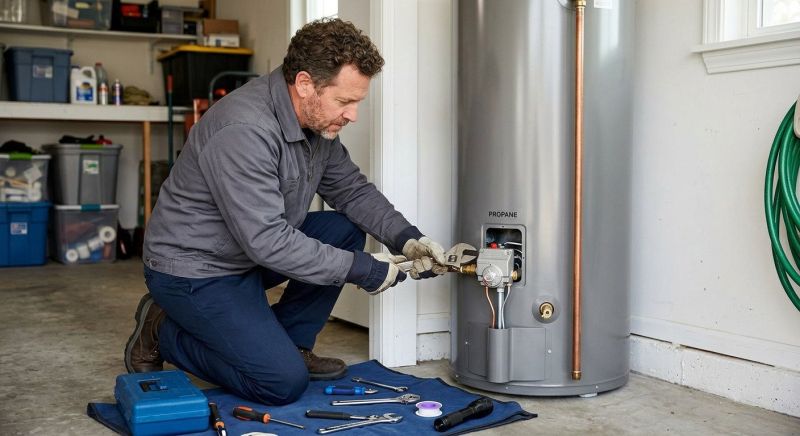 Propane Water Heater Repair in Katy, TX