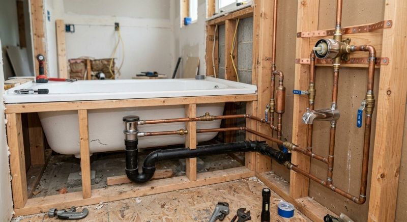 Shower Tub Installation in Doylestown, PA