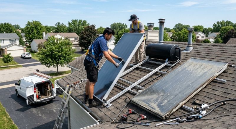 Solar Water Heater Replacement in Sacramento, CA