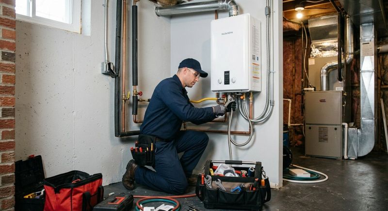 Tankless Heater Installation in Katy, TX