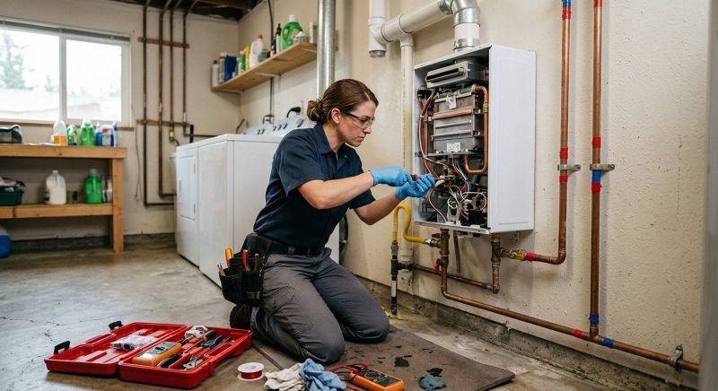 Tankless Water Heater Service in Katy, TX